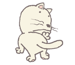 nekoss A Cat / Chat 9 Picture only sticker #9256940