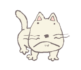 nekoss A Cat / Chat 9 Picture only sticker #9256942