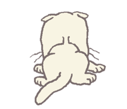 nekoss A Cat / Chat 9 Picture only sticker #9256943