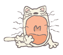 nekoss A Cat / Chat 9 Picture only sticker #9256944