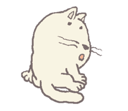 nekoss A Cat / Chat 9 Picture only sticker #9256946