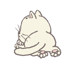 nekoss A Cat / Chat 9 Picture only sticker #9256947