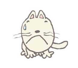 nekoss A Cat / Chat 9 Picture only sticker #9256950