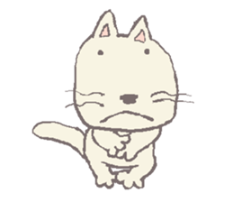 nekoss A Cat / Chat 9 Picture only sticker #9256952