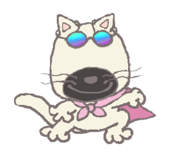 nekoss A Cat / Chat 9 Picture only sticker #9256955