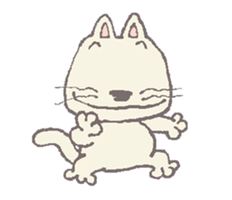 nekoss A Cat / Chat 9 Picture only sticker #9256956