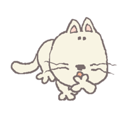 nekoss A Cat / Chat 9 Picture only sticker #9256958