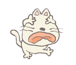 nekoss A Cat / Chat 9 Picture only sticker #9256959