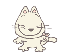 nekoss A Cat / Chat 9 Picture only sticker #9256963