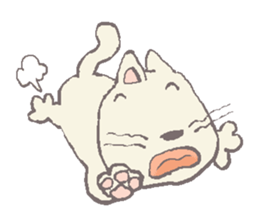 nekoss A Cat / Chat 9 Picture only sticker #9256964