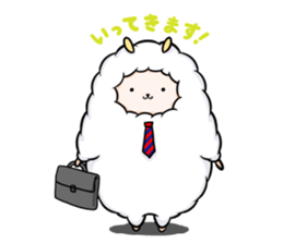 Mofumofu the sheep sticker #9257968