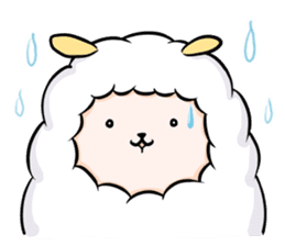 Mofumofu the sheep sticker #9257970