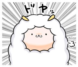Mofumofu the sheep sticker #9257971
