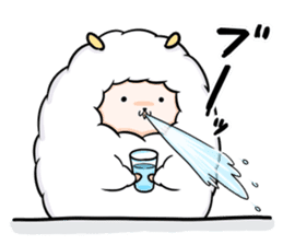 Mofumofu the sheep sticker #9257973