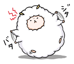 Mofumofu the sheep sticker #9257974