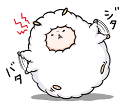 Mofumofu the sheep sticker #9257974