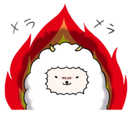 Mofumofu the sheep sticker #9257976
