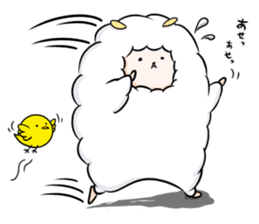 Mofumofu the sheep sticker #9257977