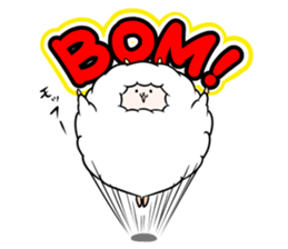Mofumofu the sheep sticker #9257980