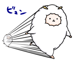 Mofumofu the sheep sticker #9257982