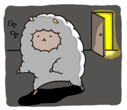 Mofumofu the sheep sticker #9257984