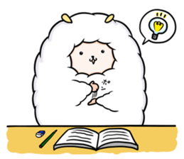 Mofumofu the sheep sticker #9257985