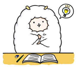 Mofumofu the sheep sticker #9257985