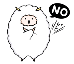 Mofumofu the sheep sticker #9257989