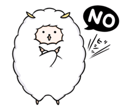 Mofumofu the sheep sticker #9257989
