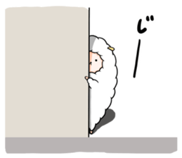 Mofumofu the sheep sticker #9257991