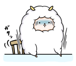 Mofumofu the sheep sticker #9257992