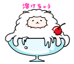 Mofumofu the sheep sticker #9257993