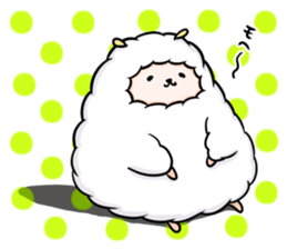 Mofumofu the sheep sticker #9257996