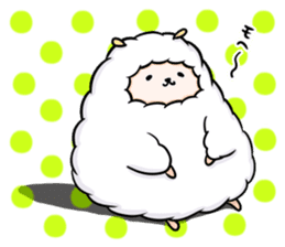 Mofumofu the sheep sticker #9257996