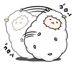 Mofumofu the sheep sticker #9257997