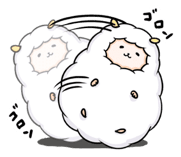 Mofumofu the sheep sticker #9257997