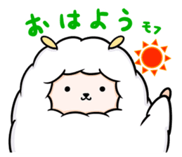 Mofumofu the sheep sticker #9257998