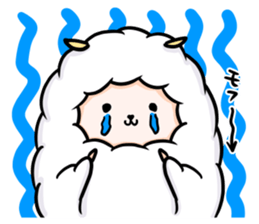 Mofumofu the sheep sticker #9258001