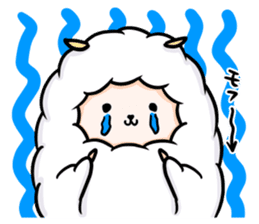 Mofumofu the sheep sticker #9258001