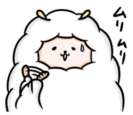 Mofumofu the sheep sticker #9258002