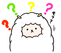 Mofumofu the sheep sticker #9258004