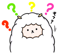 Mofumofu the sheep sticker #9258004