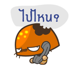 Drunken Mushroom by Zylostudio sticker #9258850