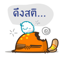 Drunken Mushroom by Zylostudio sticker #9258859