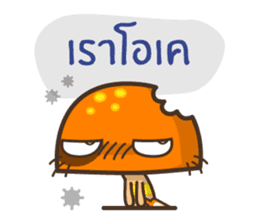 Drunken Mushroom by Zylostudio sticker #9258860