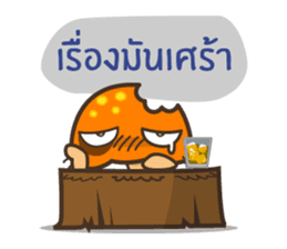 Drunken Mushroom by Zylostudio sticker #9258862