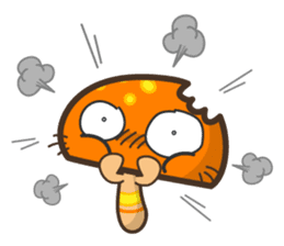 Drunken Mushroom by Zylostudio sticker #9258864
