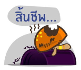 Drunken Mushroom by Zylostudio sticker #9258865