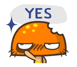 Drunken Mushroom by Zylostudio sticker #9258872