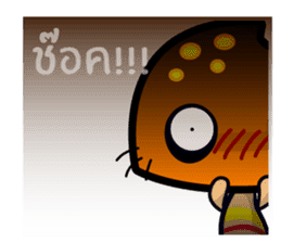 Drunken Mushroom by Zylostudio sticker #9258880